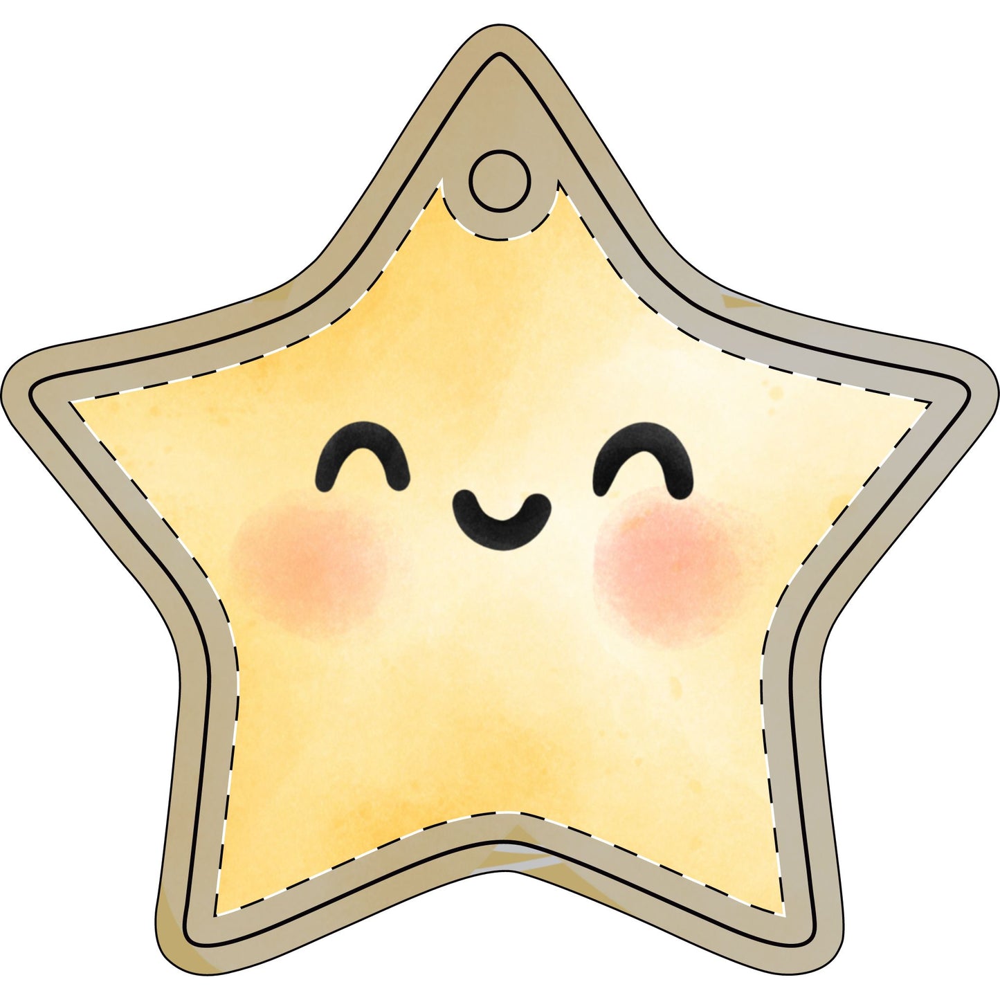 Cute Star Ornament