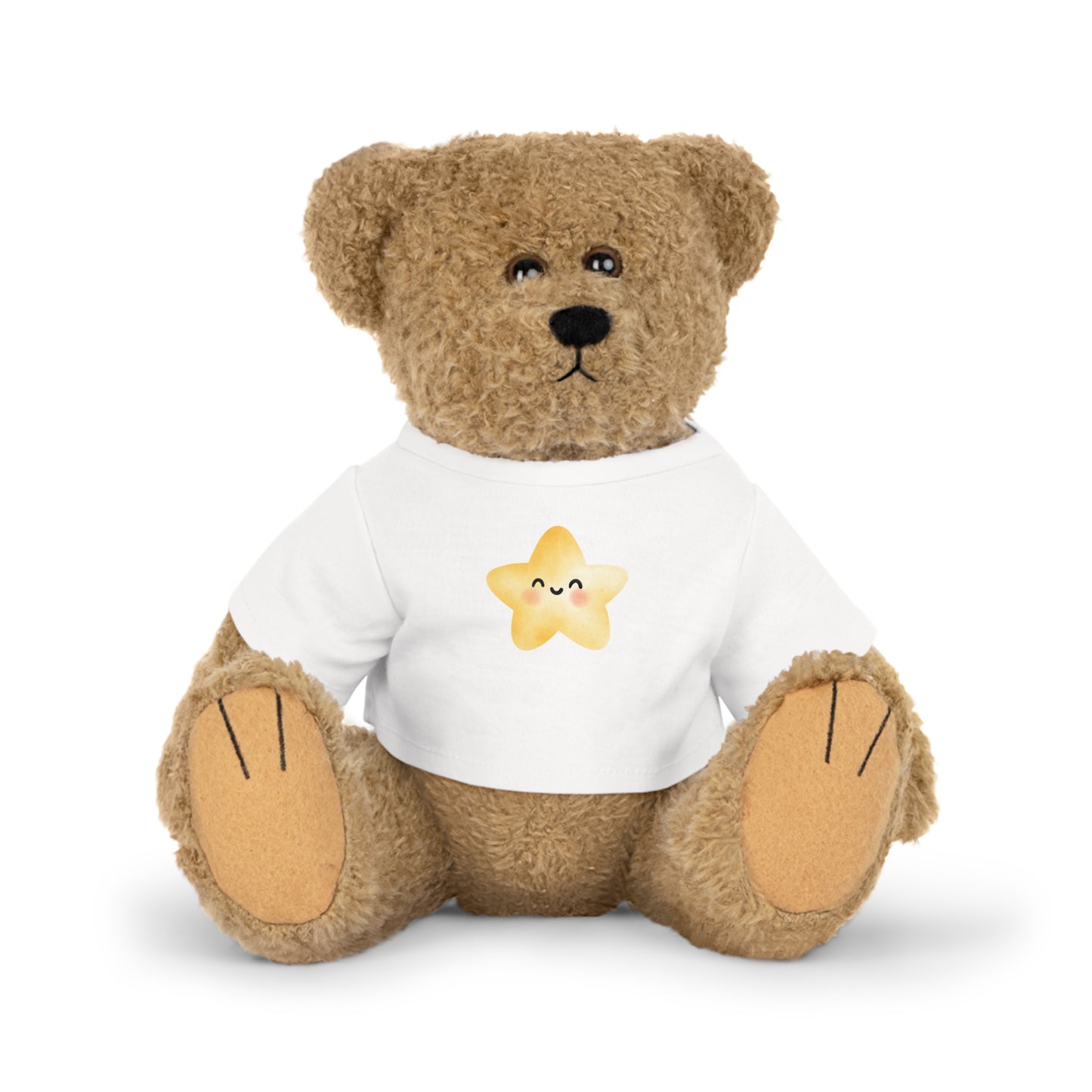cute bear with a star shirt