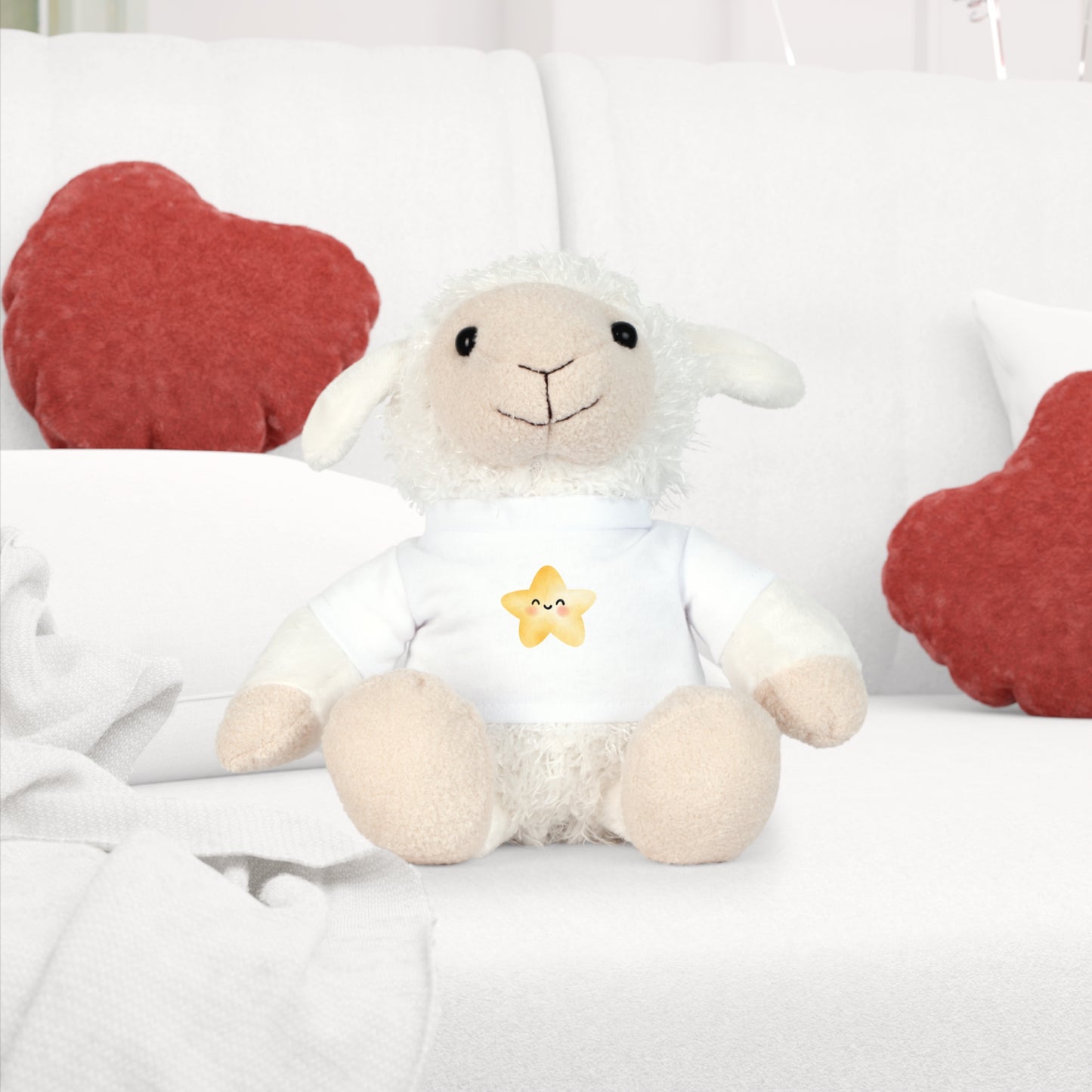 cute bear with a star shirt