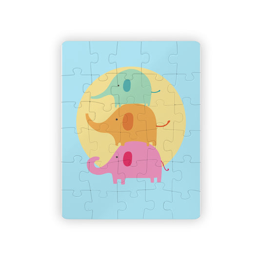 Colorful Elephant Kids' Puzzle - 30 Pieces