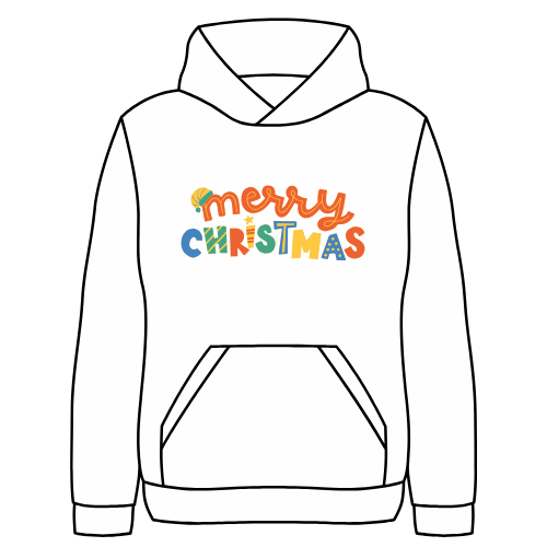 "Merry Christmas" Hoodie (Youth)